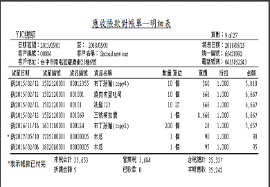 04應收帳款對帳單-明細表